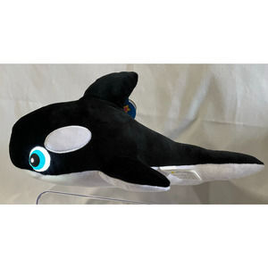 Night Buddies Light Up Plush Orca 14" Auto Off Sleepy Sea Life Whale NWT